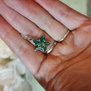 Abalone Flower Necklace